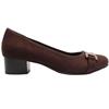 JANA 22369 LOW COURT SHOE - BROWN SUEDE